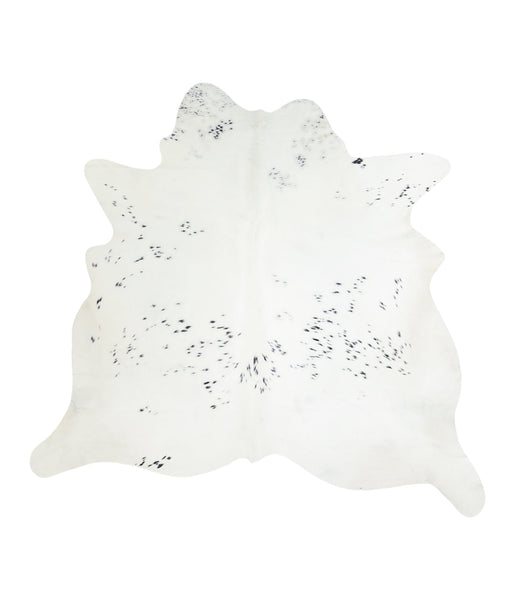 Salt and Pepper Black Cowhide Rug #A16645