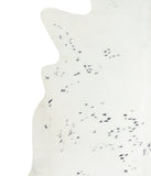 Salt and Pepper Black Cowhide Rug #A16645