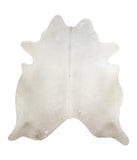 Grey with White Cowhide Rug #A16752