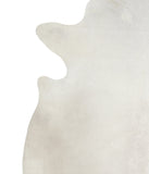 Grey with White Cowhide Rug #A16752