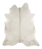 Grey with White Cowhide Rug #A16777