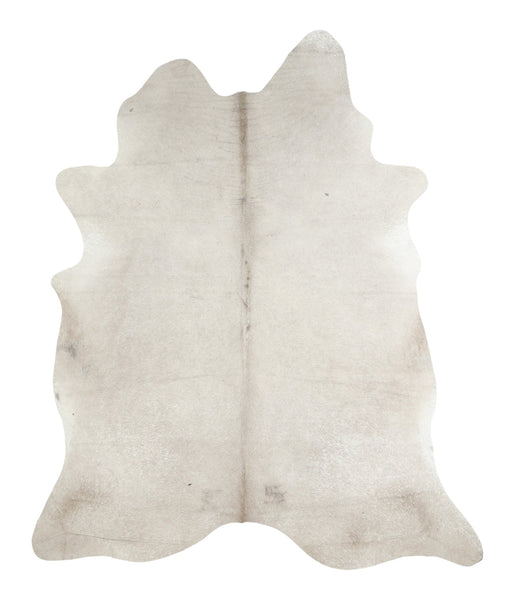 Grey with White Cowhide Rug #A16777