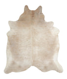 Beige Cowhide Rug #A17031