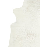Ivory with Beige Cowhide Rug #A17044