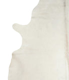 Ivory with Beige Cowhide Rug #A17149