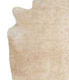 Beige Cowhide Rug #A17152