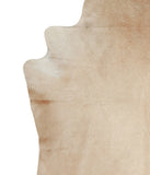 Beige Cowhide Rug #A17233