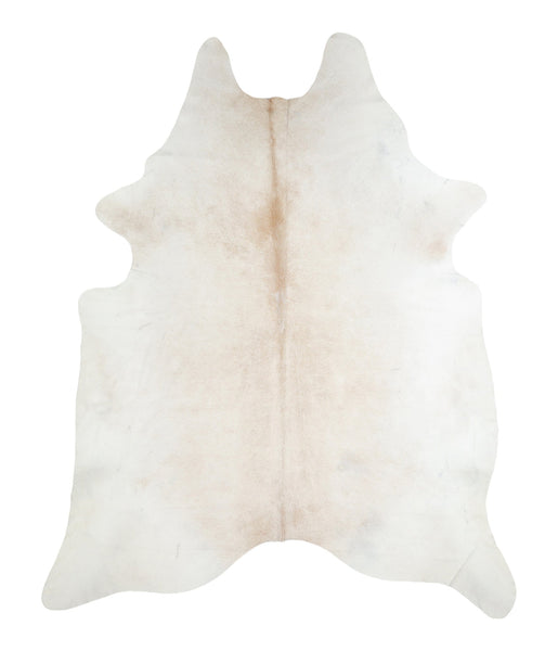 Beige Cowhide Rug #A17358