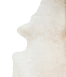 Beige Cowhide Rug #A17358