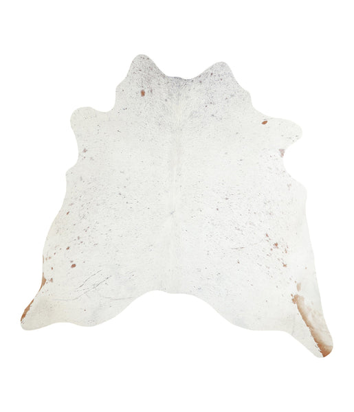 Salt and Pepper Brown Cowhide Rug #A17411