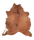 Medium Brindle Cowhide Rug #A17463