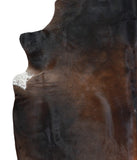 Chocolate Cowhide Rug #A17516