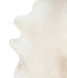 Ivory with Beige Cowhide Rug #A17566
