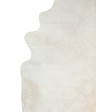 Ivory with Beige Cowhide Rug #A17587