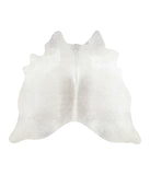 Light Grey Cowhide Rug #A17649