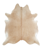 Beige Cowhide Rug #A17904