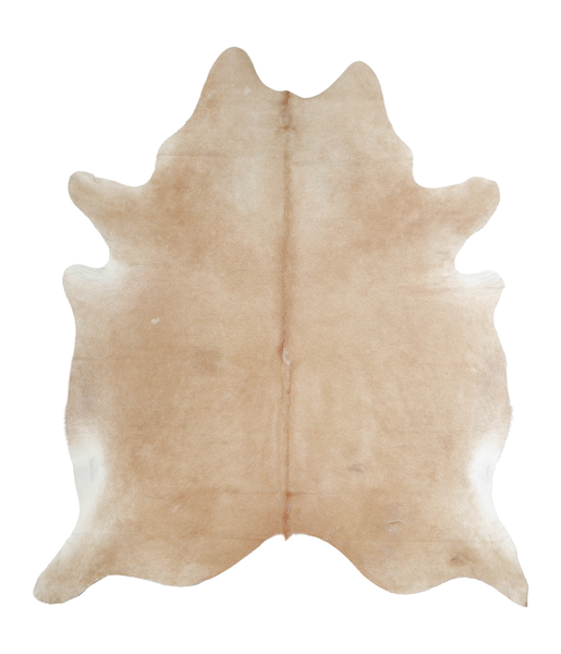 Beige Cowhide Rug #A17904