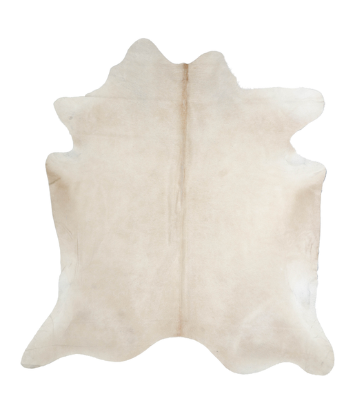 Beige Cowhide Rug #A17921
