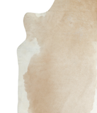 Beige and White Cowhide Rug #A18008