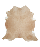Beige Cowhide Rug #A18010