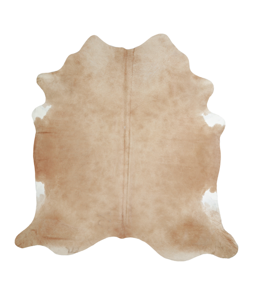 Beige Cowhide Rug #A18010