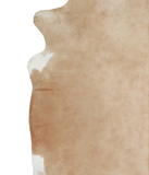 Beige Cowhide Rug #A18010