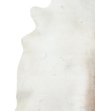 Grey with Beige Cowhide Rug #A18015