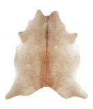 Beige Cowhide Rug #A18234