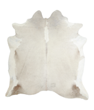 Grey With White Cowhide Rug #A18424