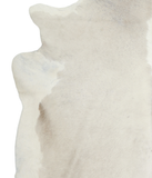 Grey With White Cowhide Rug #A18424