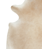 Beige Cowhide Rug #A18427