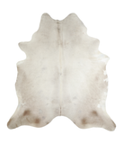 Grey with White Cowhide Rug #A18448