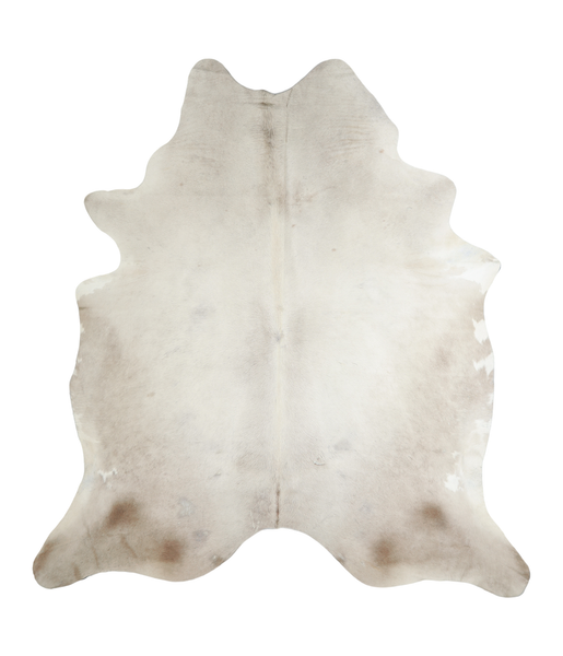 Grey with White Cowhide Rug #A18448
