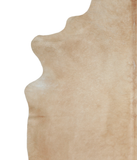 Beige Cowhide Rug #A18571