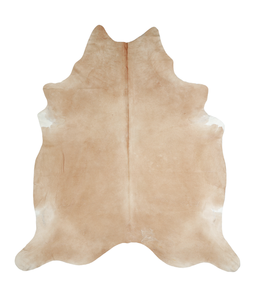 Beige Cowhide Rug #A18641
