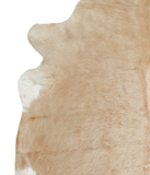 Beige Cowhide Rug #A18702