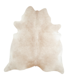 Beige Cowhide Rug #A18899