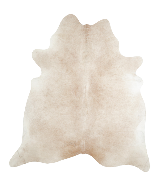 Beige Cowhide Rug #A18899