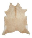 Beige Cowhide Rug #A18944