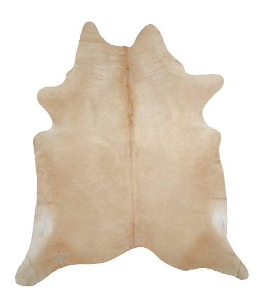 Beige Cowhide Rug #A18944