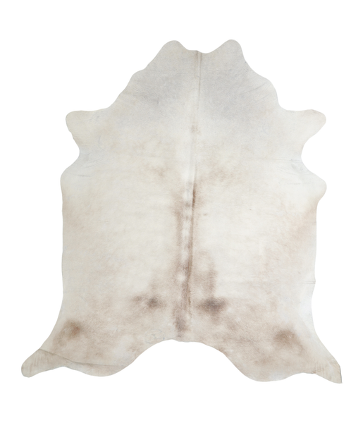 Grey with White Cowhide Rug #A19288