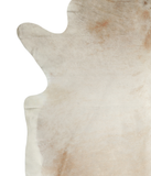 Beige Cowhide Rug #A19305