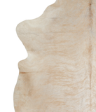 Beige Cowhide Rug #A19355