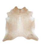 Beige Cowhide Rug #A19390