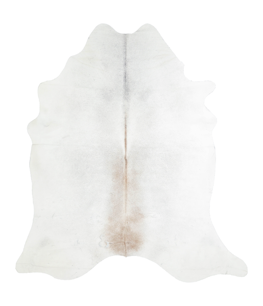 Grey with Beige Cowhide Rug #A19685
