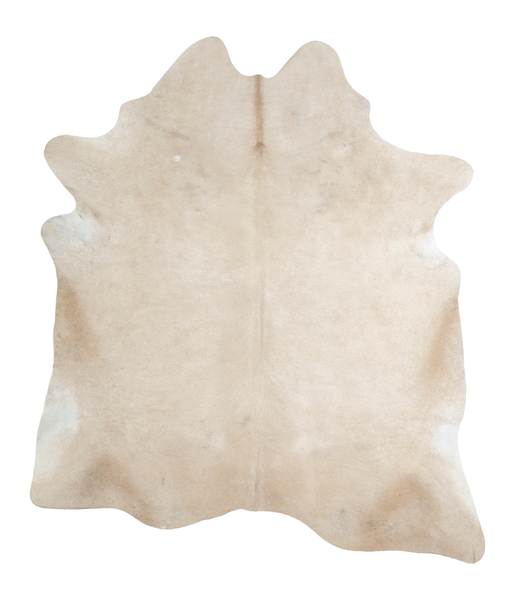 Beige Cowhide Rug #A19723