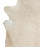 Beige Cowhide Rug #A19723