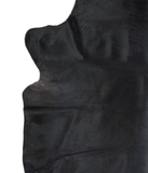 Solid Black Cowhide Rug #A19770