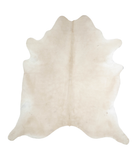 Beige Cowhide Rug #A19773