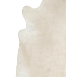 Beige Cowhide Rug #A19773